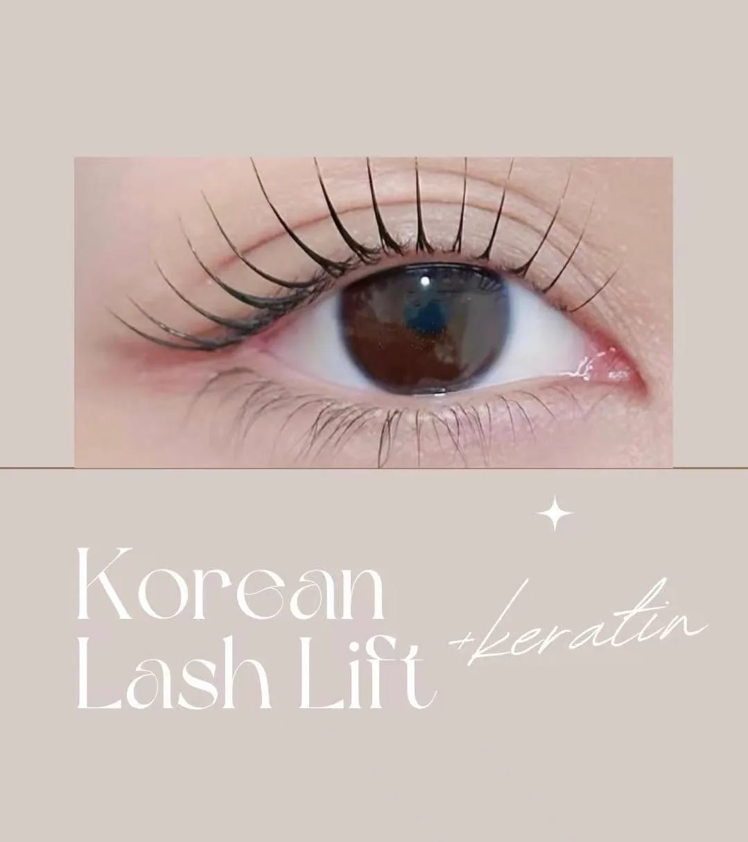Korean Lashlift Göteborg – certifierat resultat